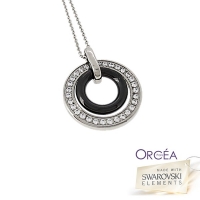 Collier céramique orné de Swarovski Elements